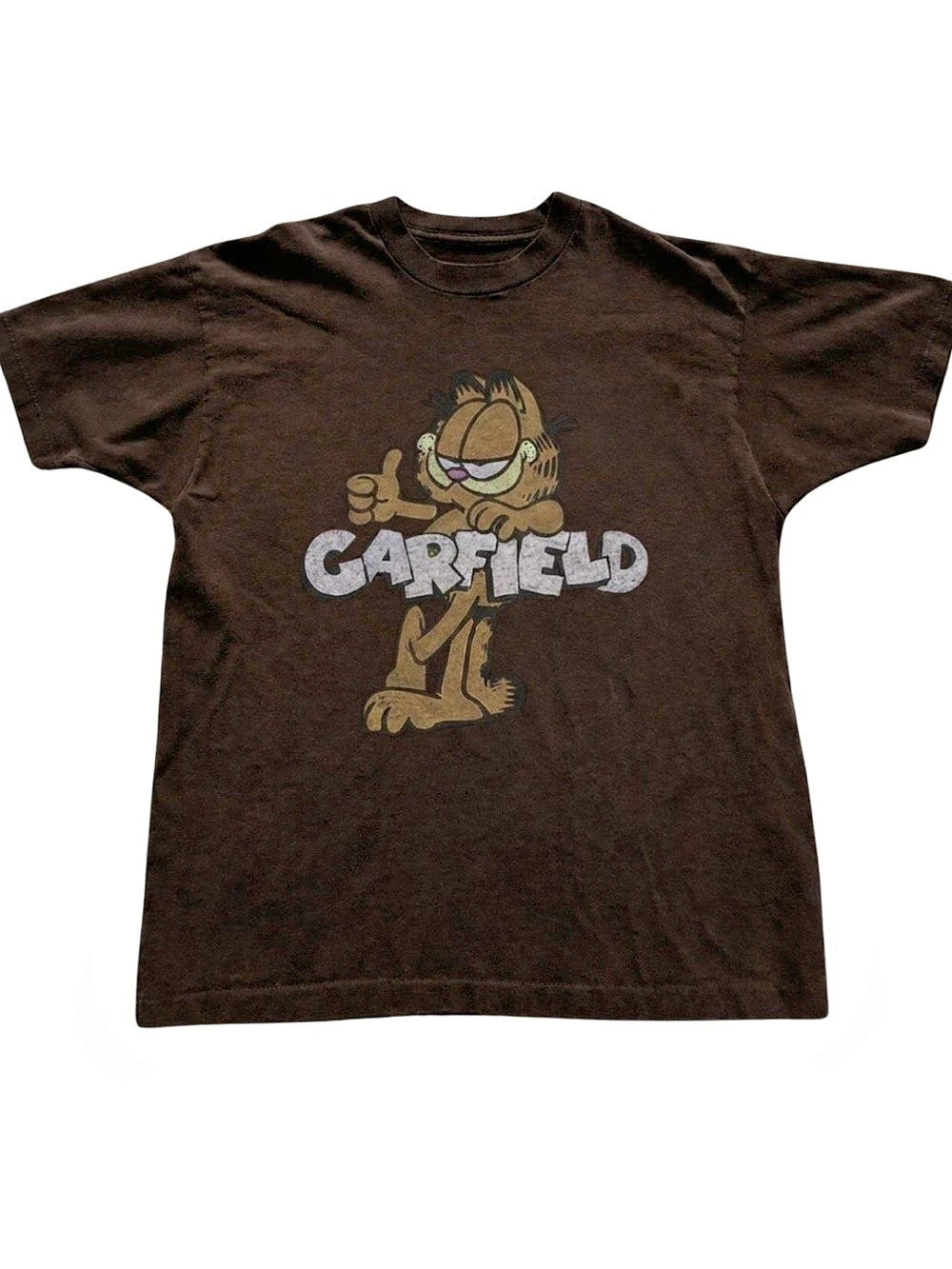 Gildan Garfield Graphic Brown T-Shirt